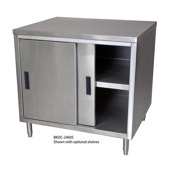 Bk Resources Stainless Steel Adjustable Removable Shelf For 30" X72" Cabinet 18 ga SHF-3072